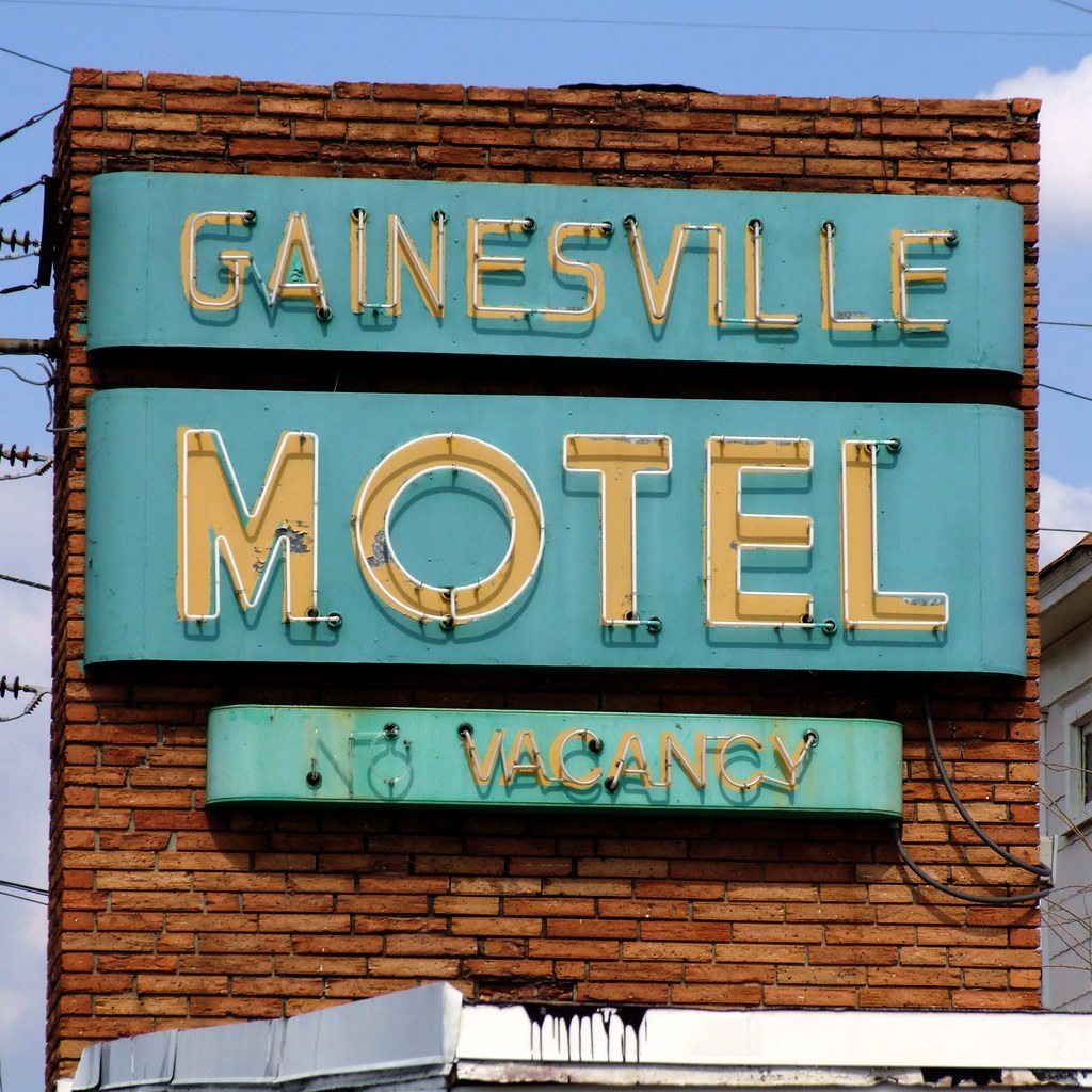 Gainesville Motel Gainesville, GA, closed and the sign has… Flickr