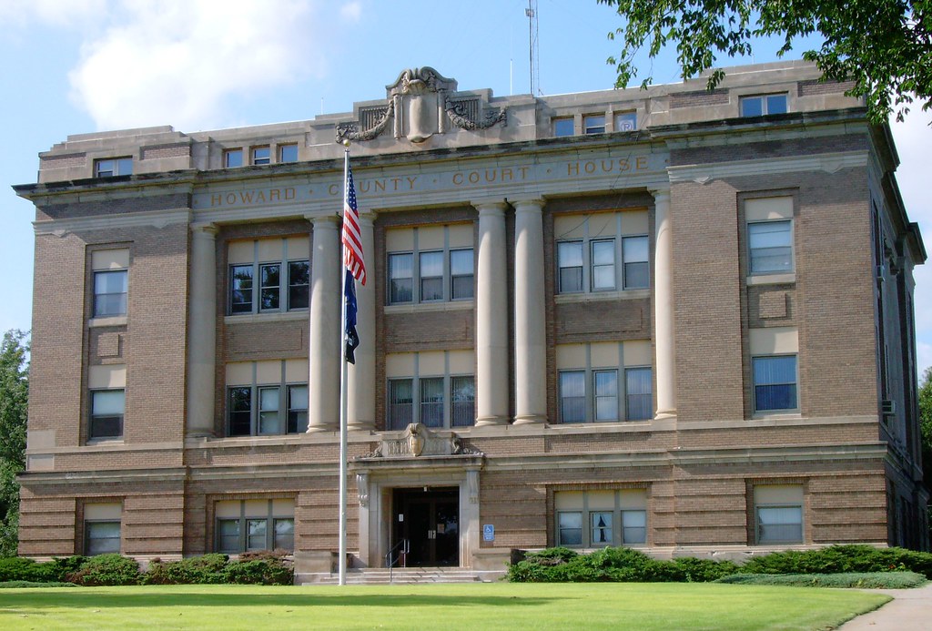 Howard County Courthouse (Saint Paul, Nebraska) The corner… Flickr