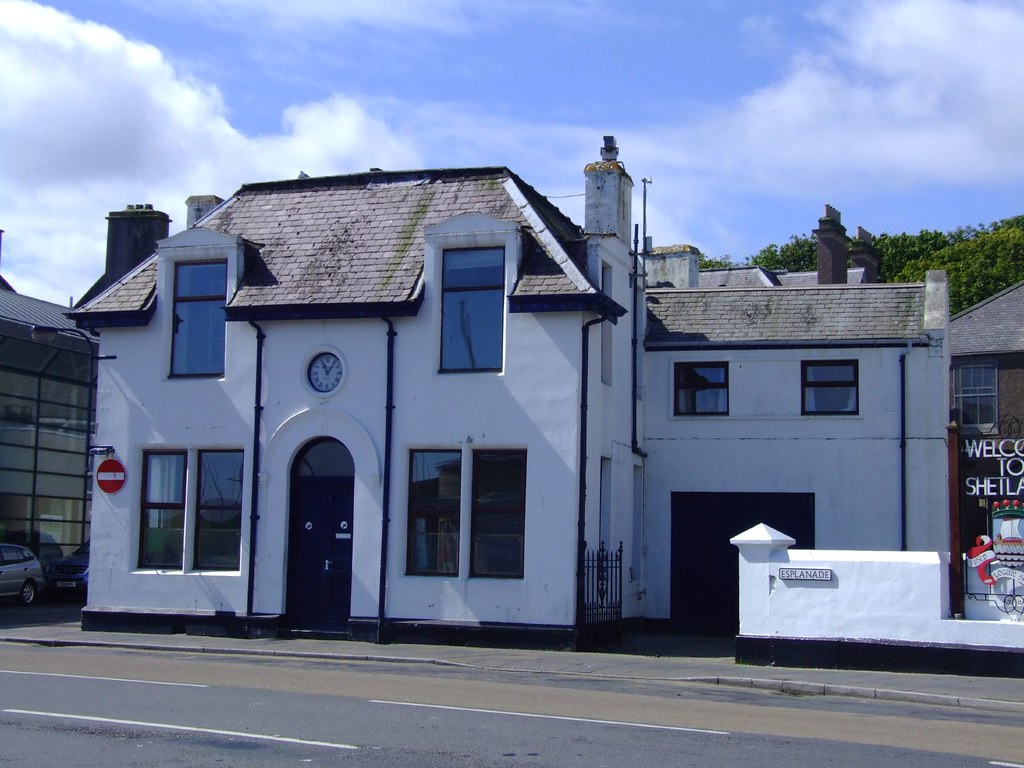 Harbour House Lerwick Used to be the residence of the Harb… Flickr