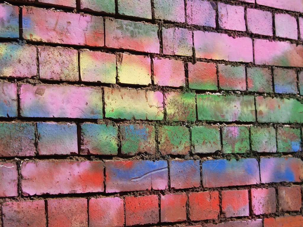 The Wall spray paint on wall, Birmingham Grand Union Canal… Flickr