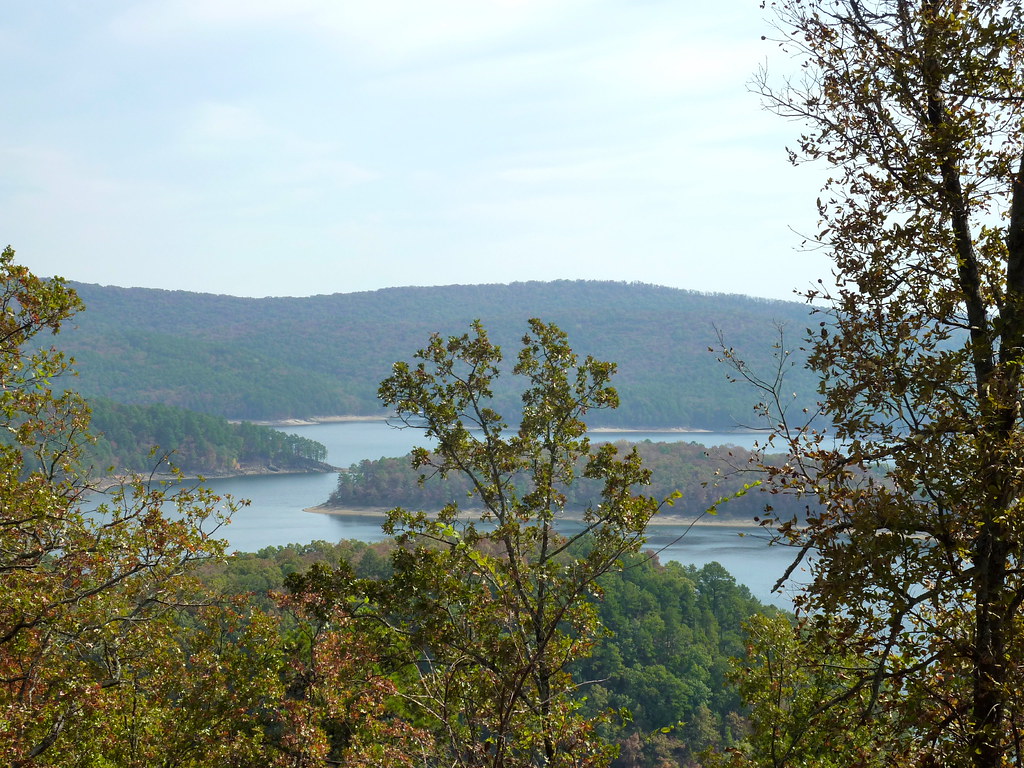 View of Island at Lake Ouachita from Little Blakely South … Flickr