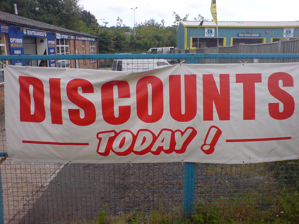 Discounts Today thinkpublic Flickr