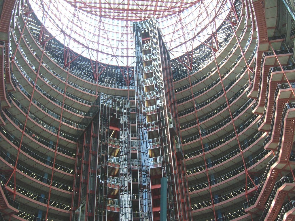 Atrium mall elevators chicago very cool elevators LuisAlonso Flickr