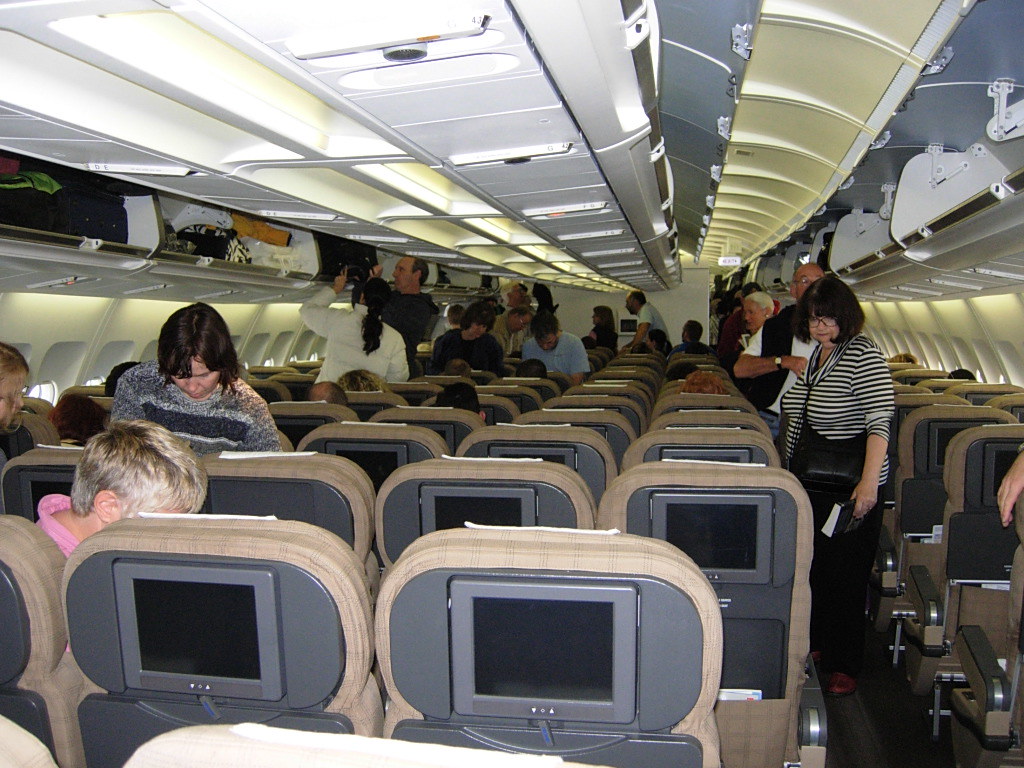 Swiss International Air Lines Airbus A340300 HBJMA Economy Class