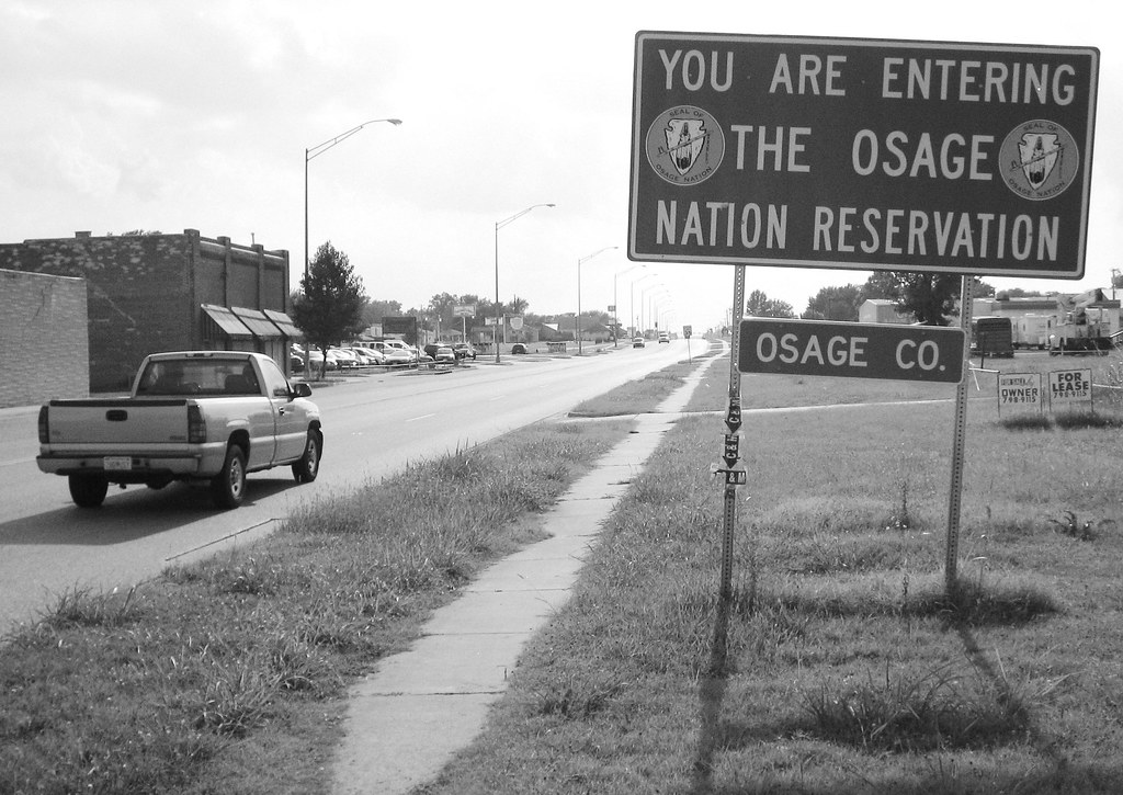 You Are Entering the Osage Nation Reservation Skiatook, Ok… Flickr