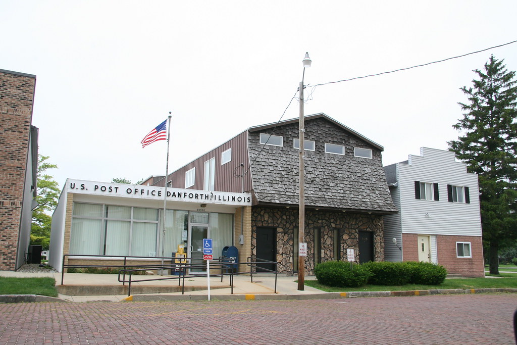 Danforth IL, Danforth Illinois, 60930, Post Office, Iroquo… Flickr