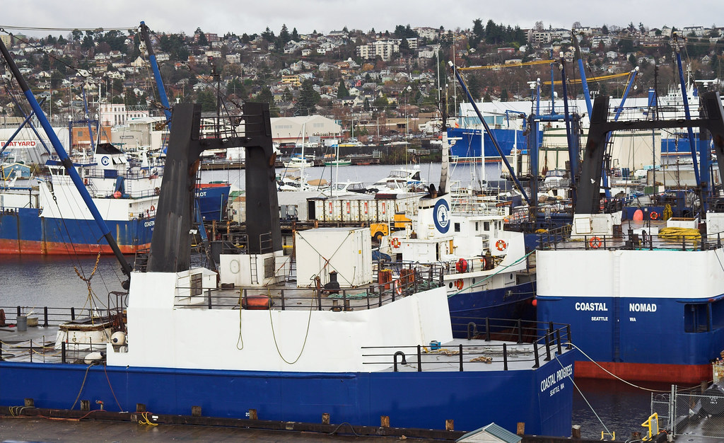 Ballard Boats The Alaska fish processers are in Seattle fo… Flickr