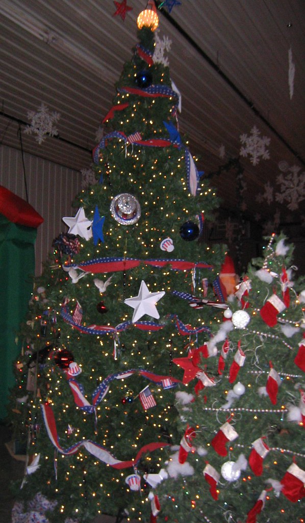 4th of July tree Tree from Parade of Lights in East Peoria… Tracy