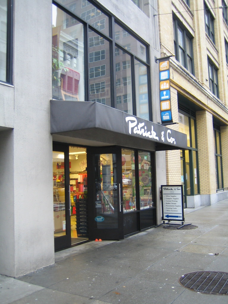 Patrick & Co. San Francisco Stationery store close to SF… Flickr
