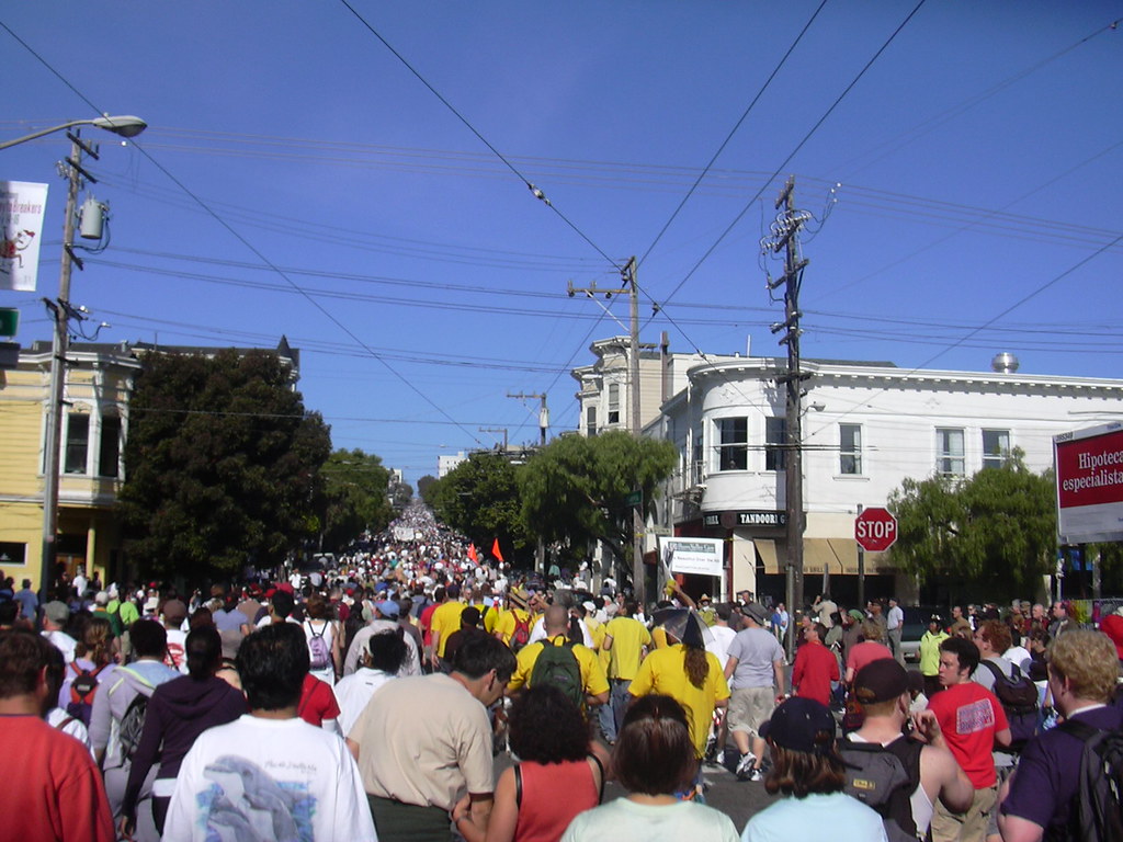 Hayes Street Hill I walked the Bay to Breakers with the Bu… Flickr