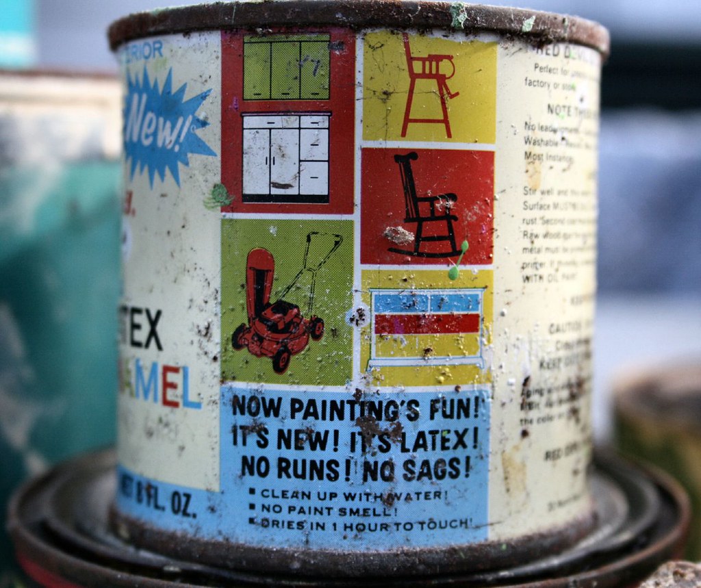 Vintage Paint Cans 011 Bree Bailey Flickr