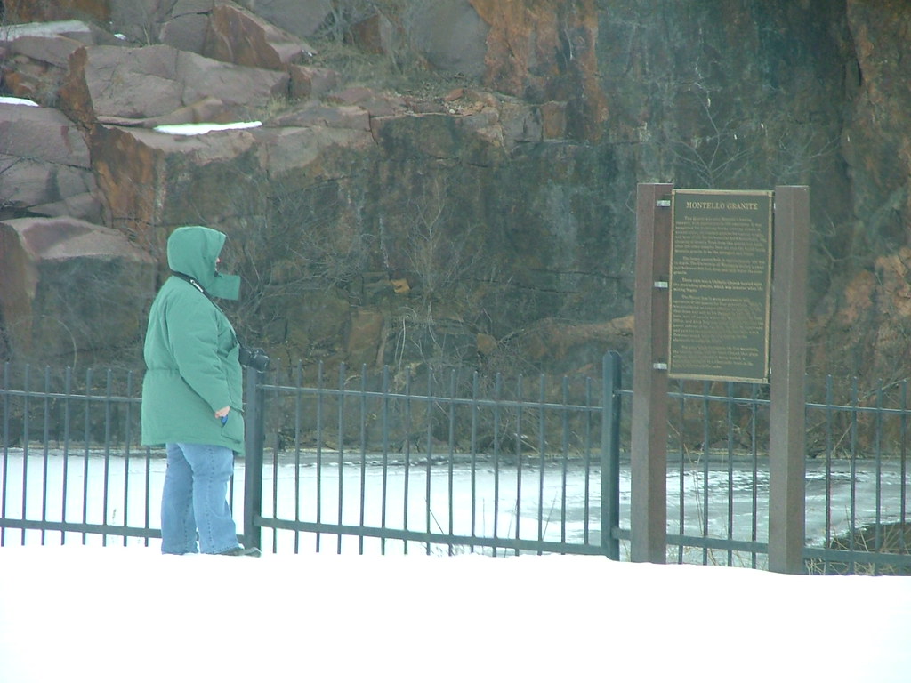 Learning about Granite Falls A bundledup McB. reading the… Flickr