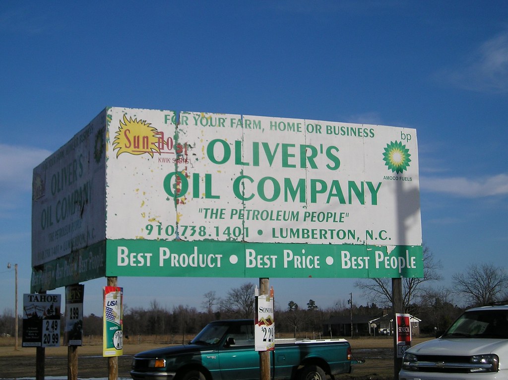 Oliver's Oil Lumberton, NC Tom Flickr