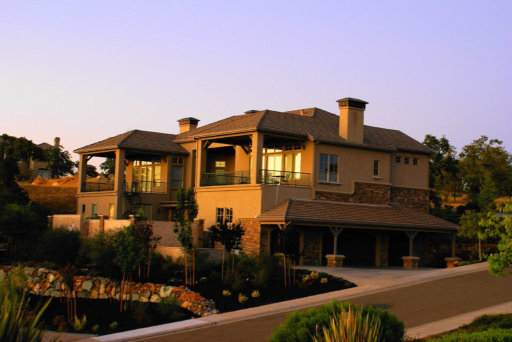 Sunset on a Mansion a photo on Flickriver