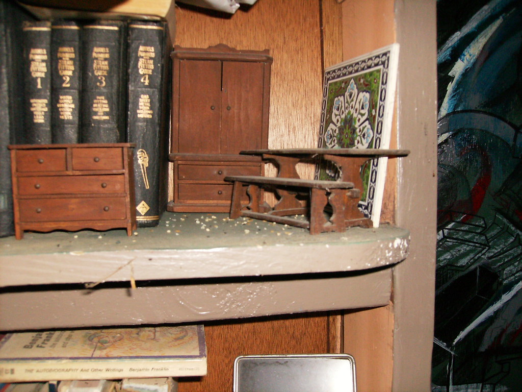 mouse furniture where the mice live in my studio jay herron Flickr