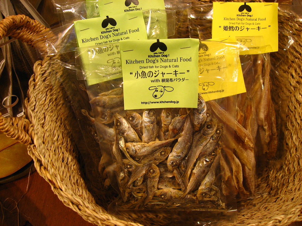 Dried fish for dogs Bibil Flickr