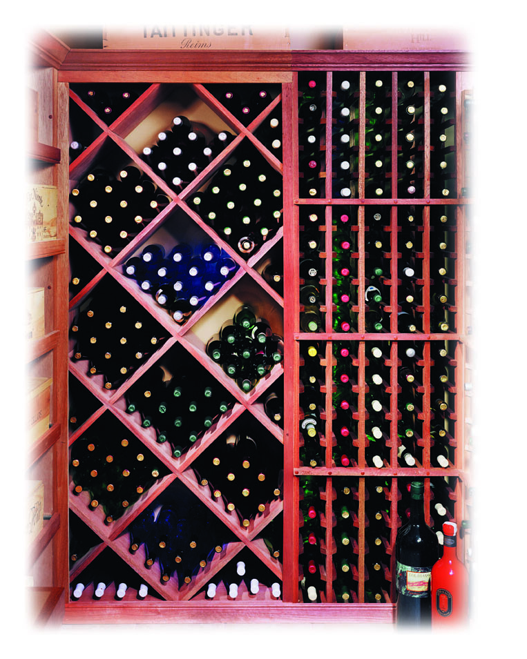 wine racks diamond bins Diamond Wine Rack Display Flickr