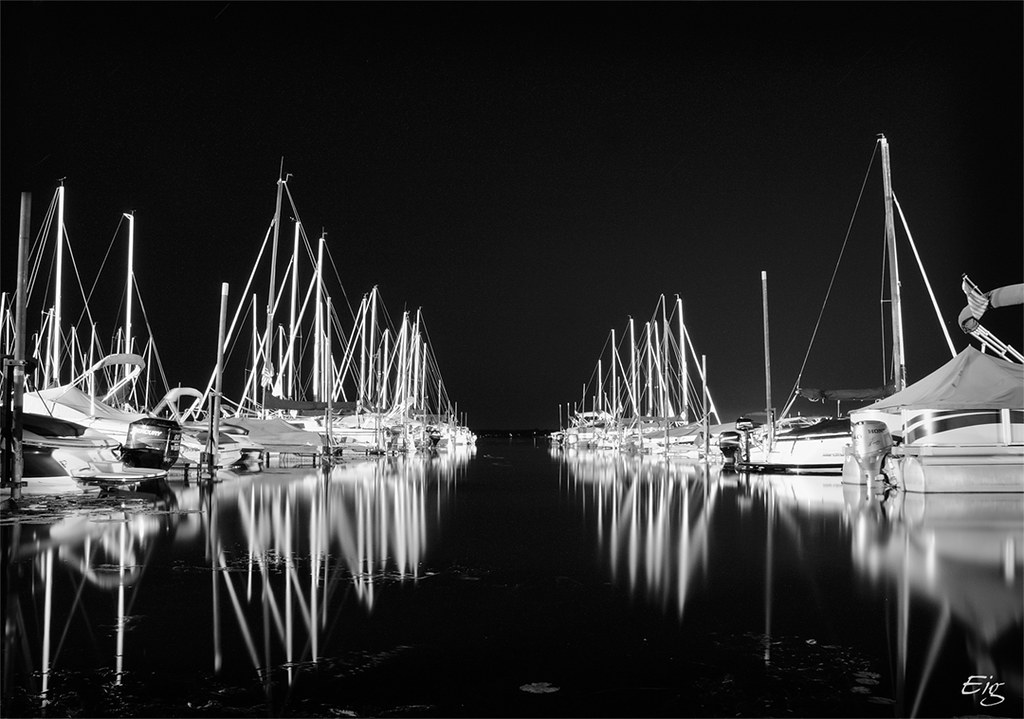 The Boat Works Marina, White Bear Lake, MN Early morning s… Flickr