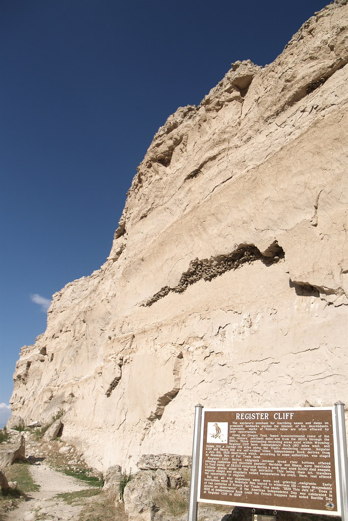 Register Cliffs, Guernsey, WY National Register of Histori… Flickr