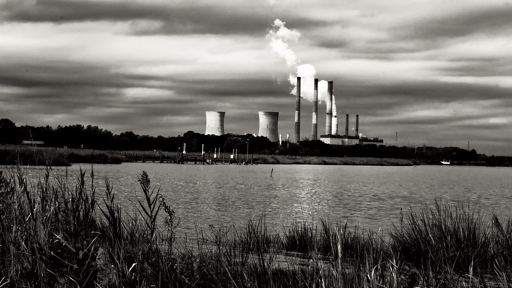 Chalk Point Power Plant View On Black Baab1 Flickr