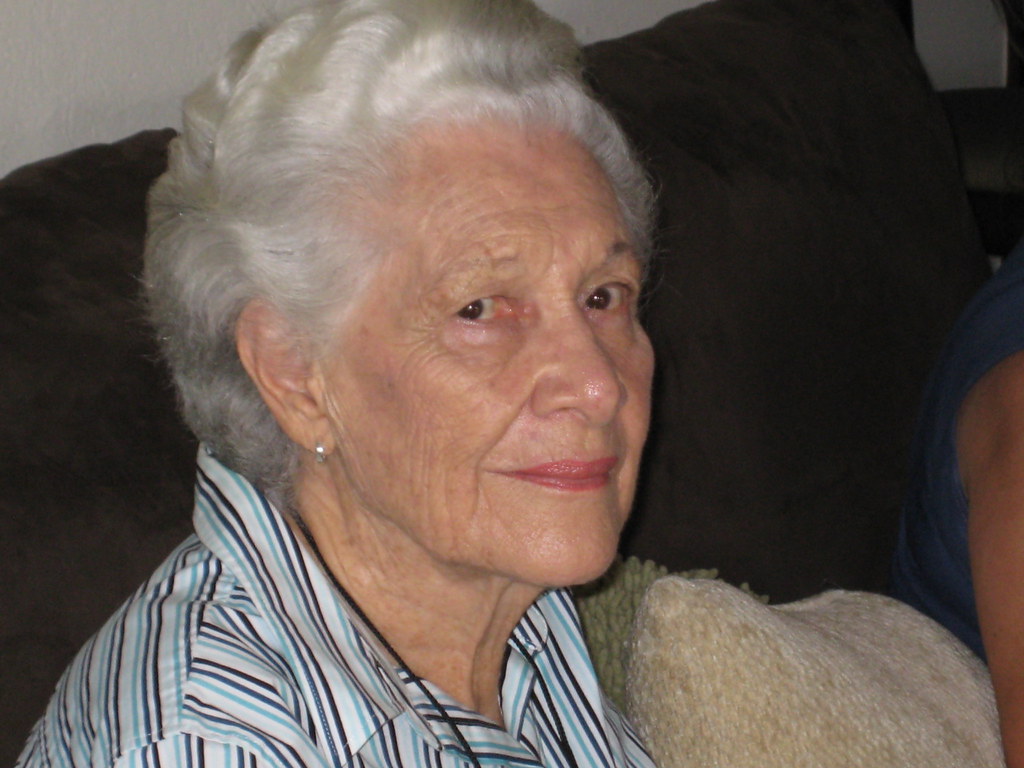 Grandma I call her Yaya. She was not feeling that well tha… Flickr