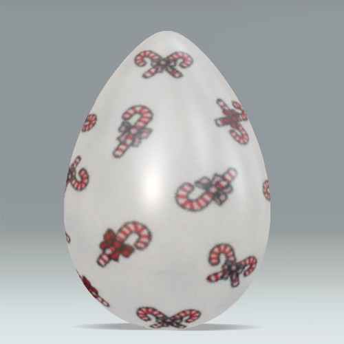 Candy Cane Egg Create your own at Sue Moore Flickr