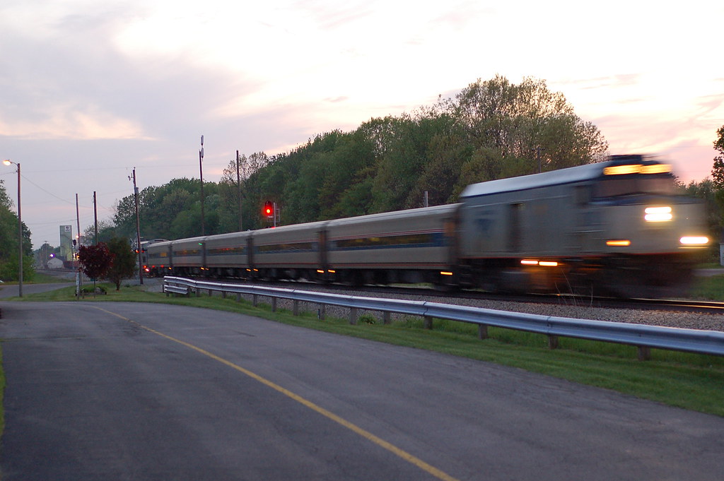 Train passing through Lawton, MI Chris H Flickr