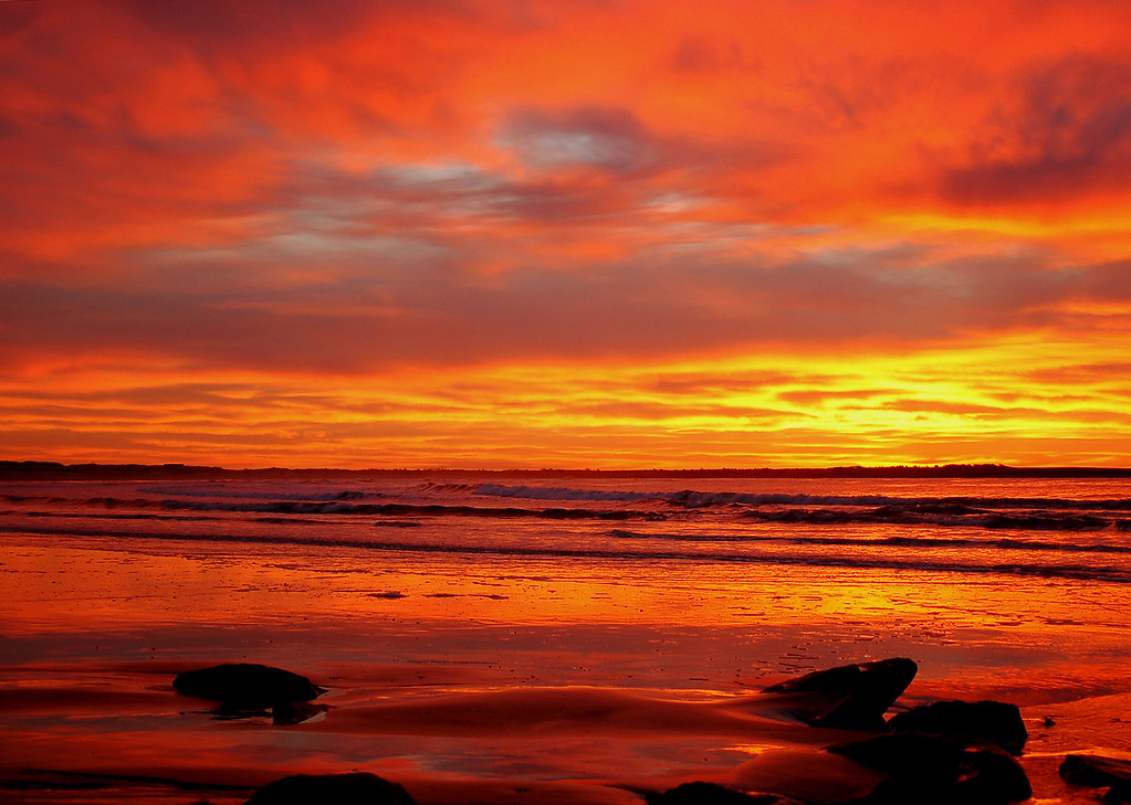 Sachuest Sunsrise I like to get up early most mornings, so… Flickr