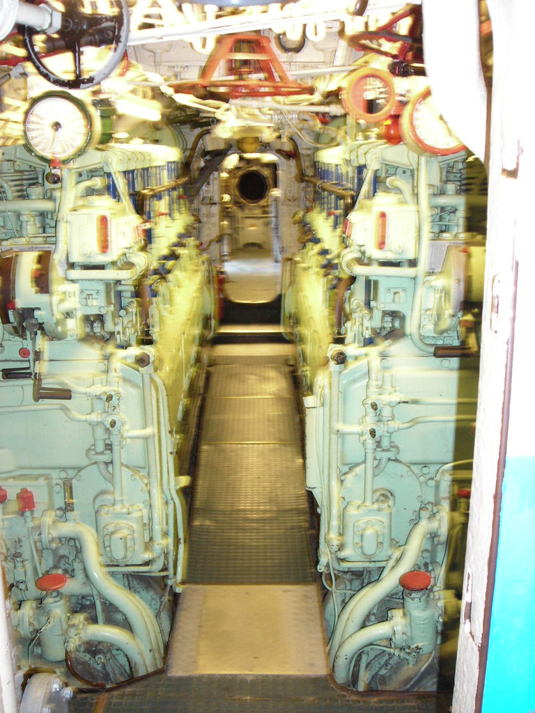U995 Engine Room Richard Gould Flickr
