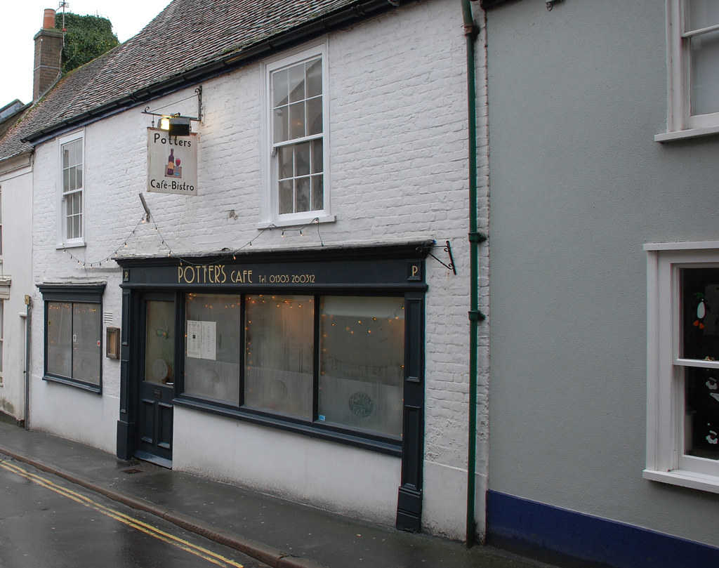 Potter's Cafe, Dorchester, Dorset, England, 6 Jan. 2007 Flickr