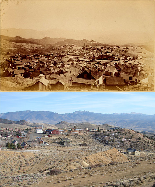 Gold Hill, Nevada Then & Now Gold Hill is a mile west of V… Flickr
