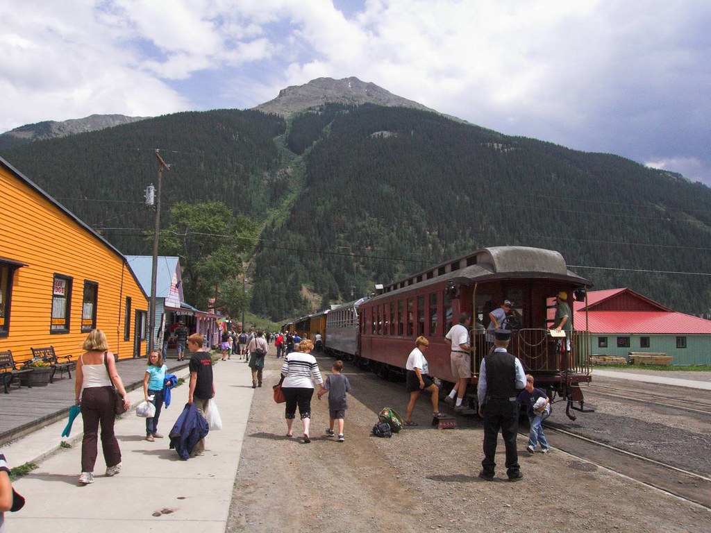 Silverton, Colorado Looking south from the main intersecti… Flickr