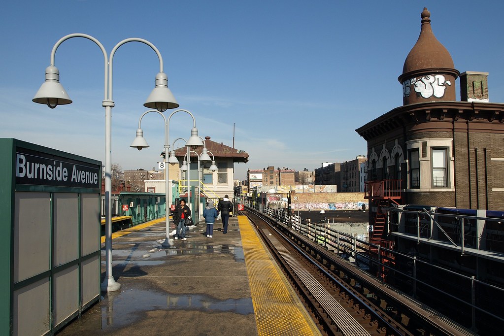 Burnside Avenue Subway Station, Bronx, New York City Flickr