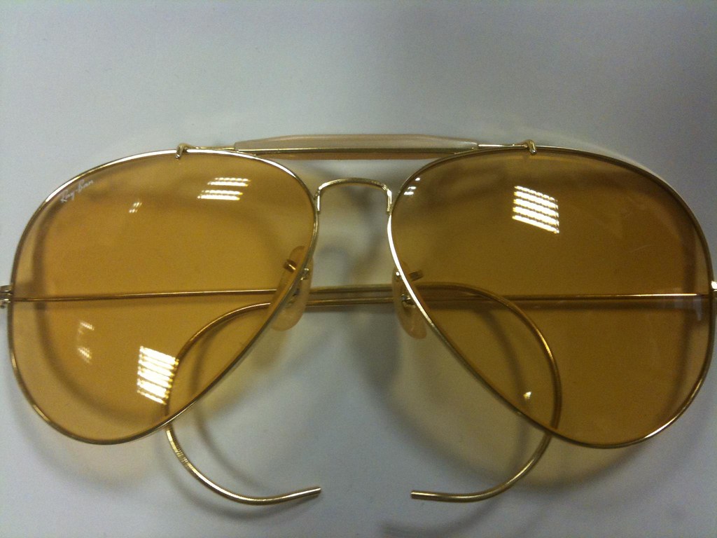 Ray Ban Outdoorsman Ambermatic lens Ged Carroll Flickr