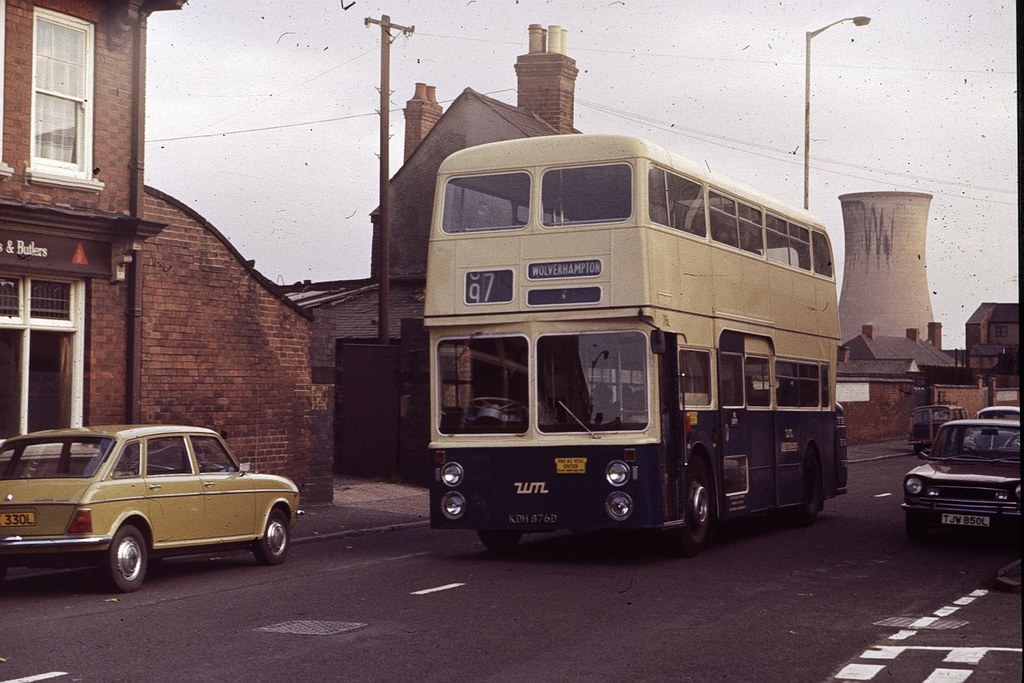 KDH876D, Bilston Street, Wolverhampton, 1974 WMPTEex Walsa… Flickr