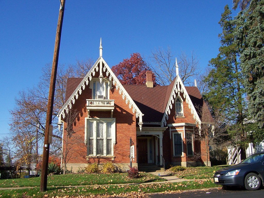 OH Mt Vernon House 2 Another gingerbread house in Mount … Flickr