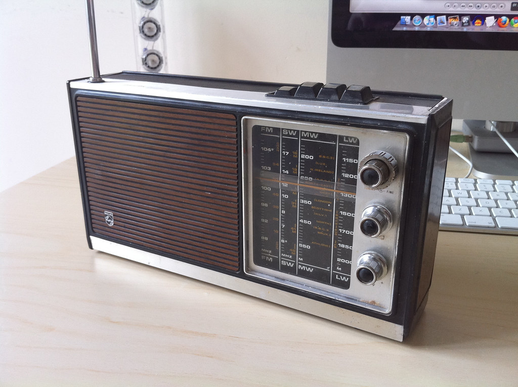 Philips radio from the 1970s This thing sounds marvellous!… Flickr