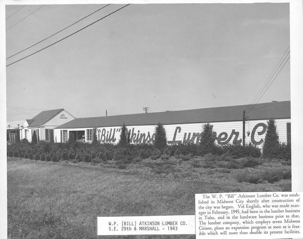 Atkinson Lumber Co 1943 Rose State College Foundation Flickr