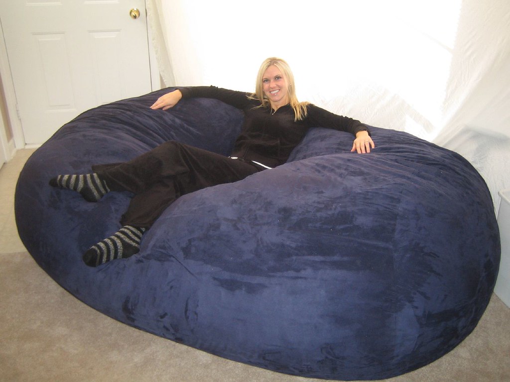 Huge Bean Bag Chair LoveSac Love Sac Comfy Sack Fombag Flickr