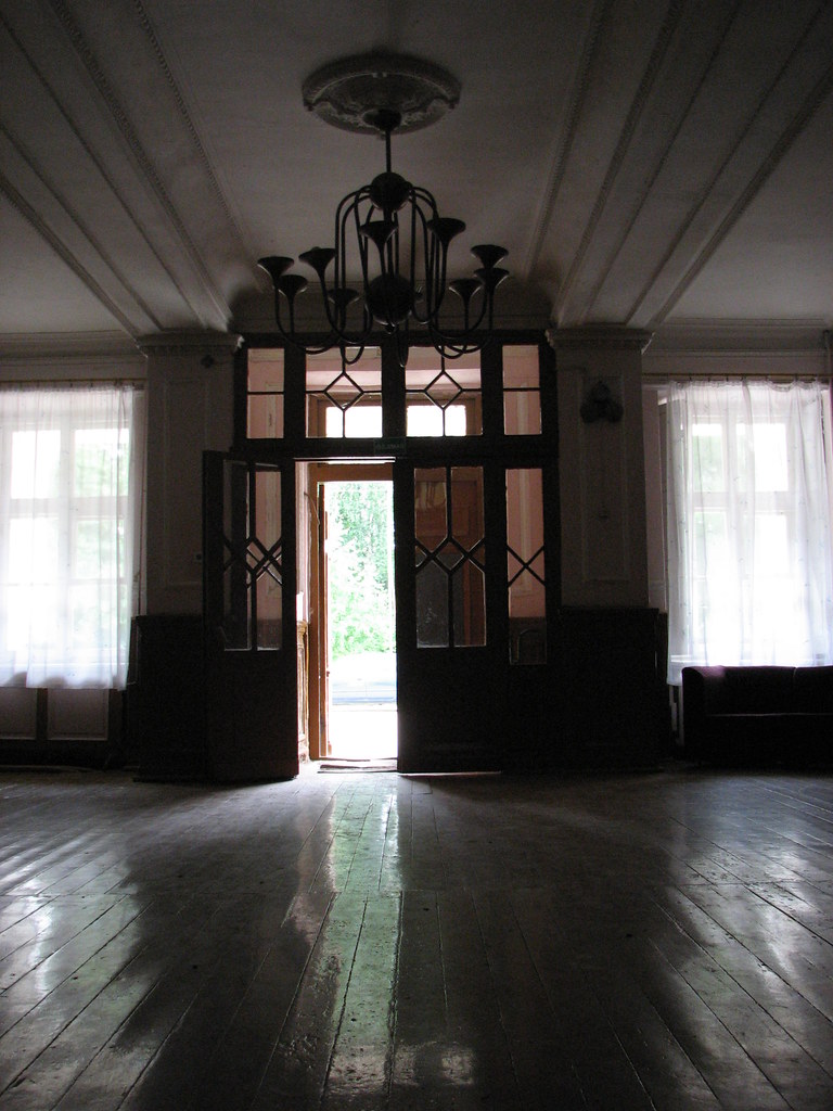 Entrance hall Old mansion in Zagare, near Joniskis, Lithua… Donatas