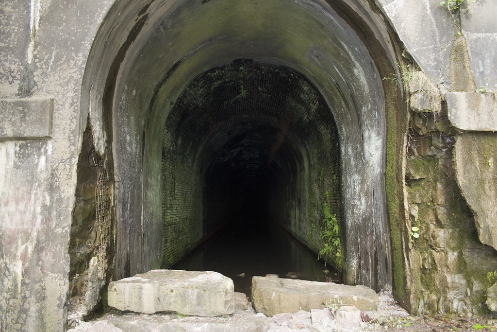 Great Bend Tunnel Site of the John Henry vs the Steam Dril