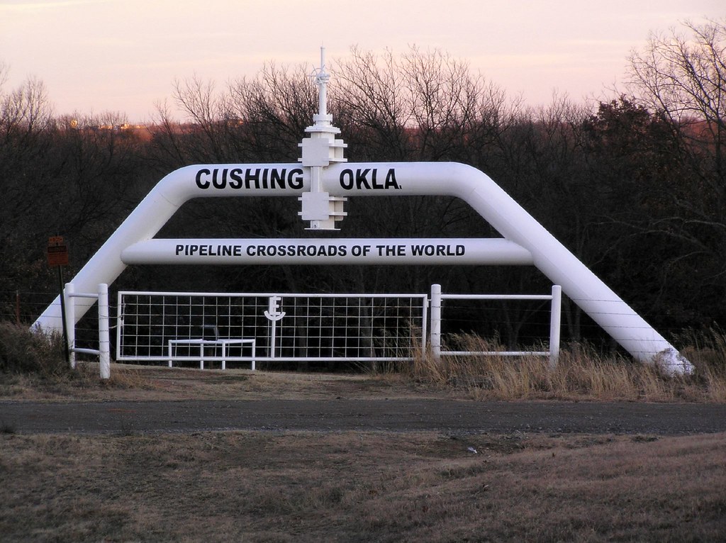 Cushing Pipeline Cushing, Oklahoma foregoes the us… Flickr