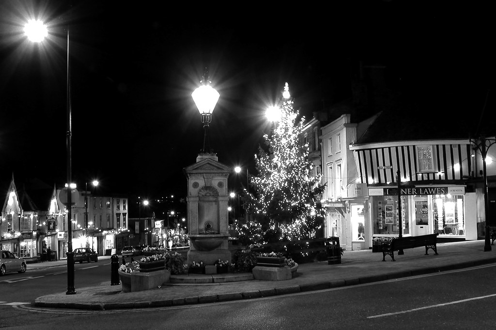 Christmas Tree, Halstead Essex 2006 Donated by The Rotary … Flickr
