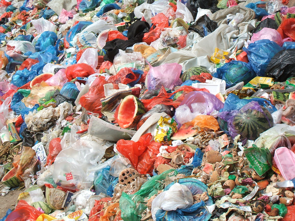 Piles & Piles of Trash These are the human trash I found o… Flickr