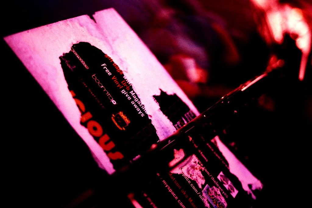 [mb] New Years Day (1) club flyer stuck to a windshield. t… Flickr