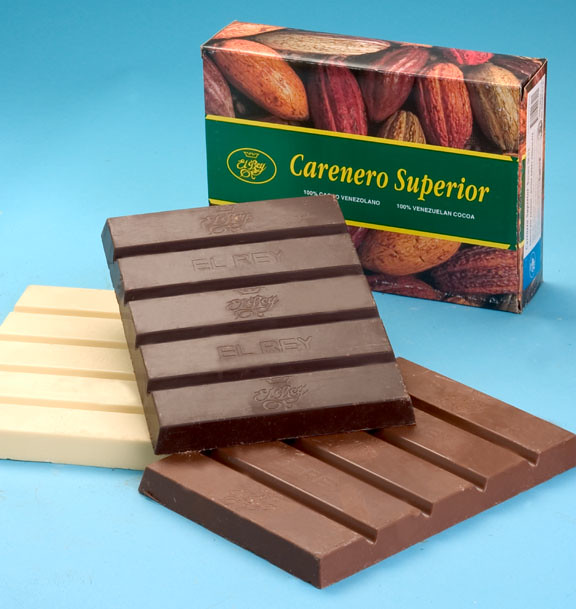 Chocolates El Rey unwrapped bars with packaging Graham's… Flickr