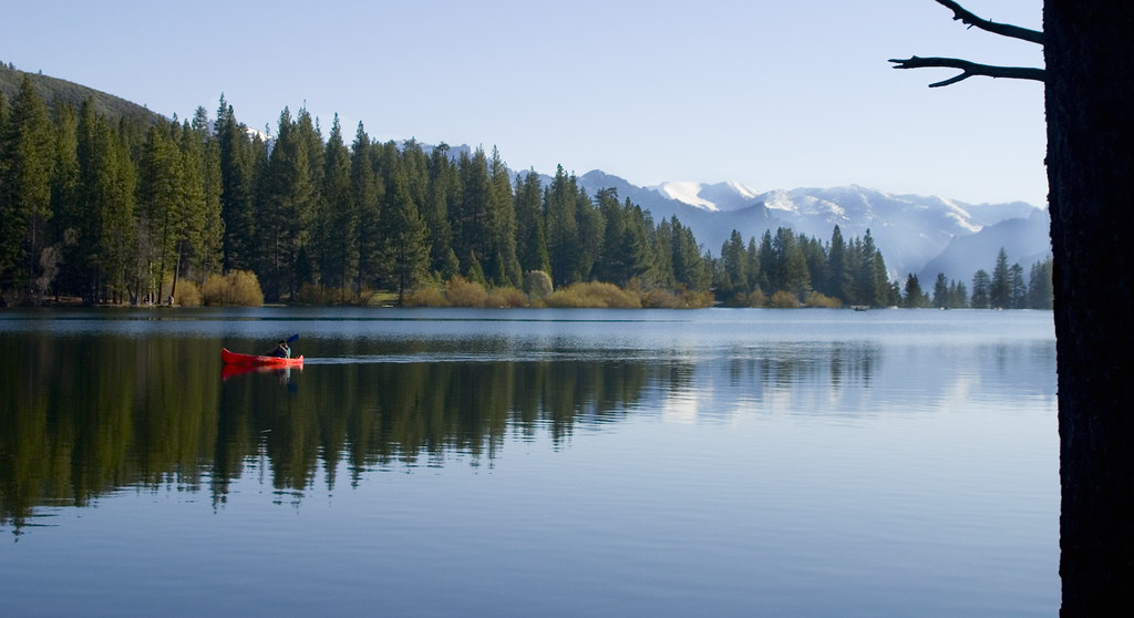 Canoe at Hume Lake A great day at Hume Lake Christian Camp… Flickr
