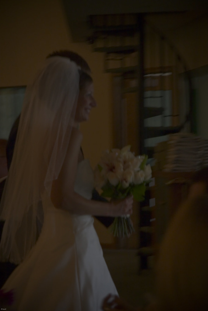 The Bride Walks Photo taken at Andy and Abby Ratzlaff's We… Flickr