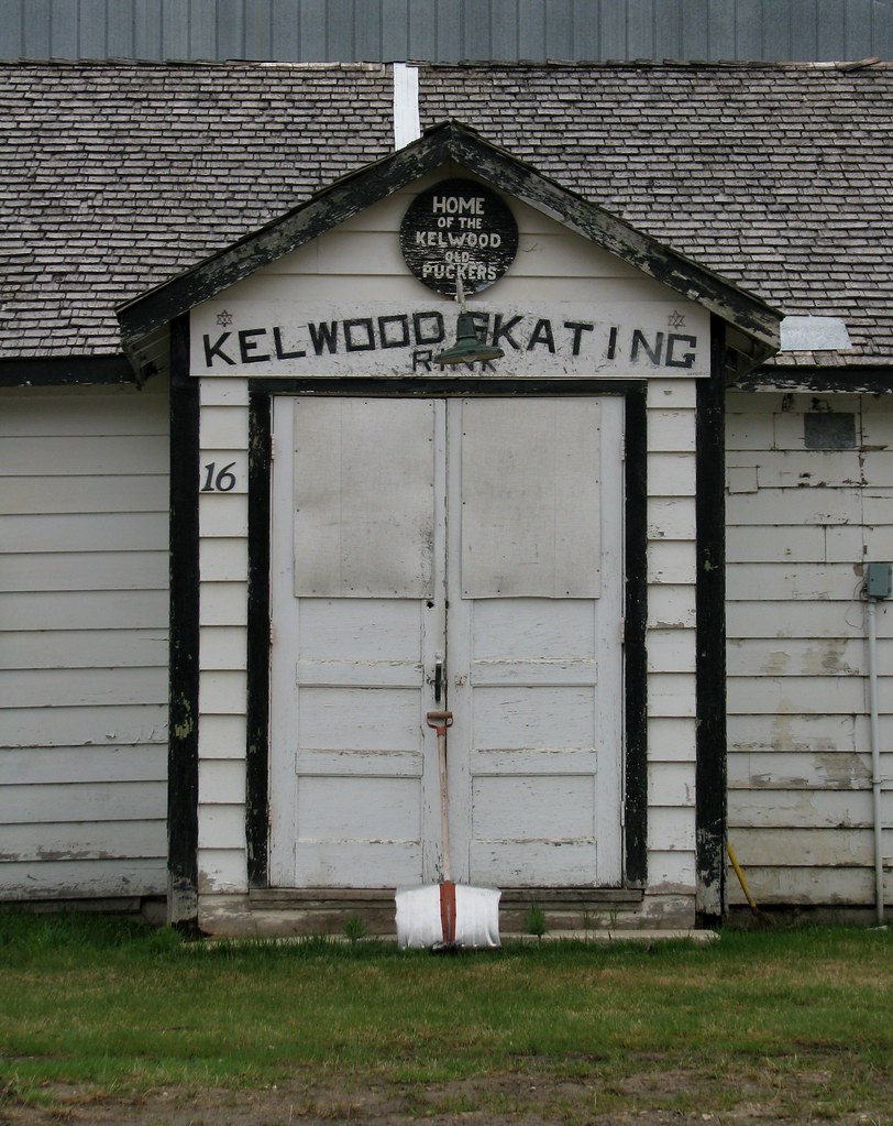 Kelwood Manitoba Kelwood arena, "Home of the Kelwood Old P