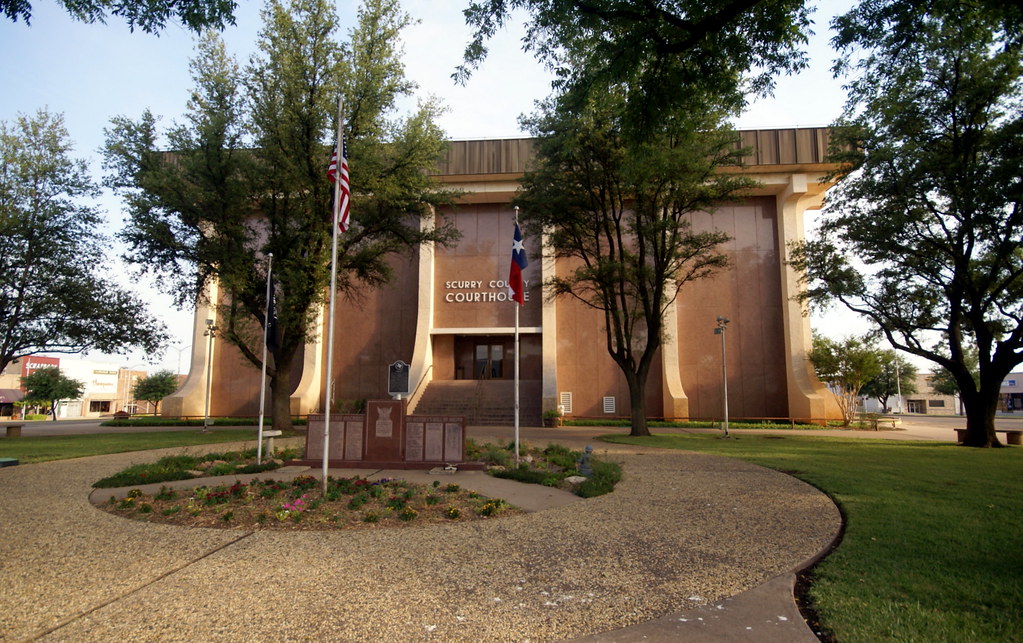 SCURRY COUNTY COURTHOUSE Snyder, Texas. The 1911 courthous… Flickr